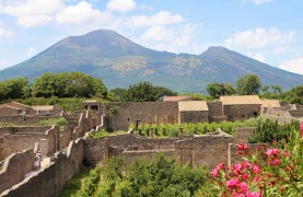 Pompeii, Herculaneum, and Vesuvius From Naples