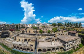 Pompeii, Herculaneum, and Vesuvius From Naples