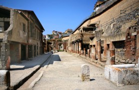 Pompeii, Herculaneum, and Vesuvius From Naples